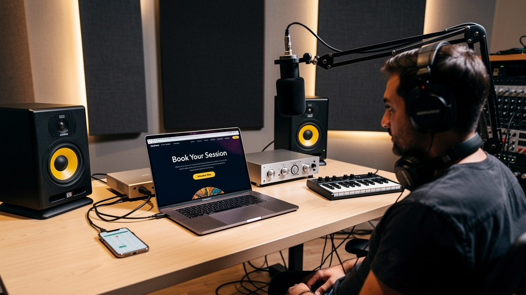 Build a Studio Website That Books Clients While You Sleep